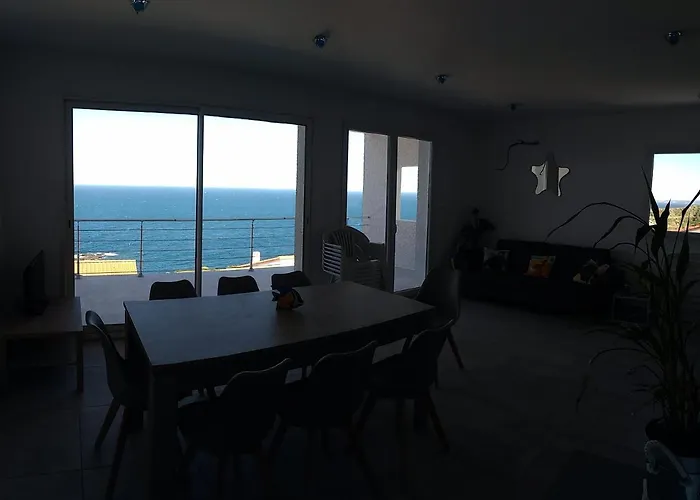 Villa Vue Panoramique Sur La Piscine Clim Classee 4 Etoiles Meuble Tourisme Cerbère